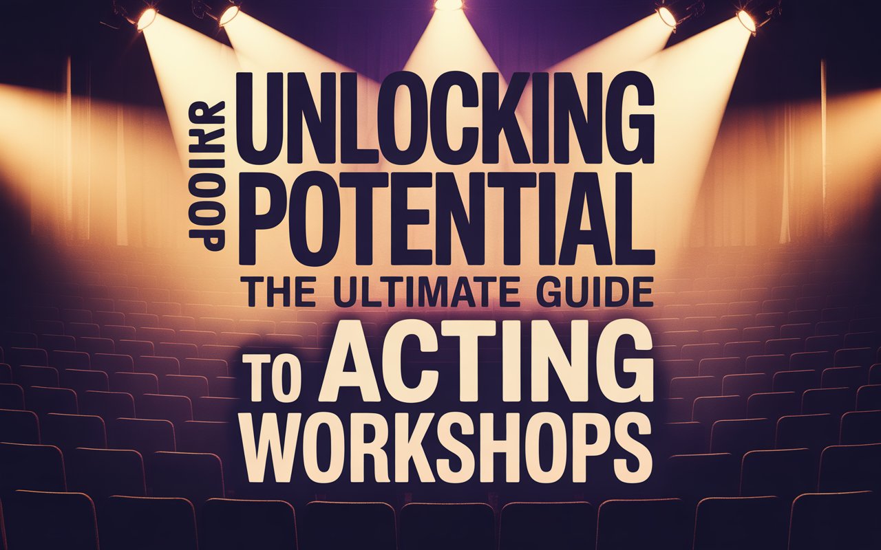 Unlocking Your Potential: The Ultimate Guide to Acting Workshops