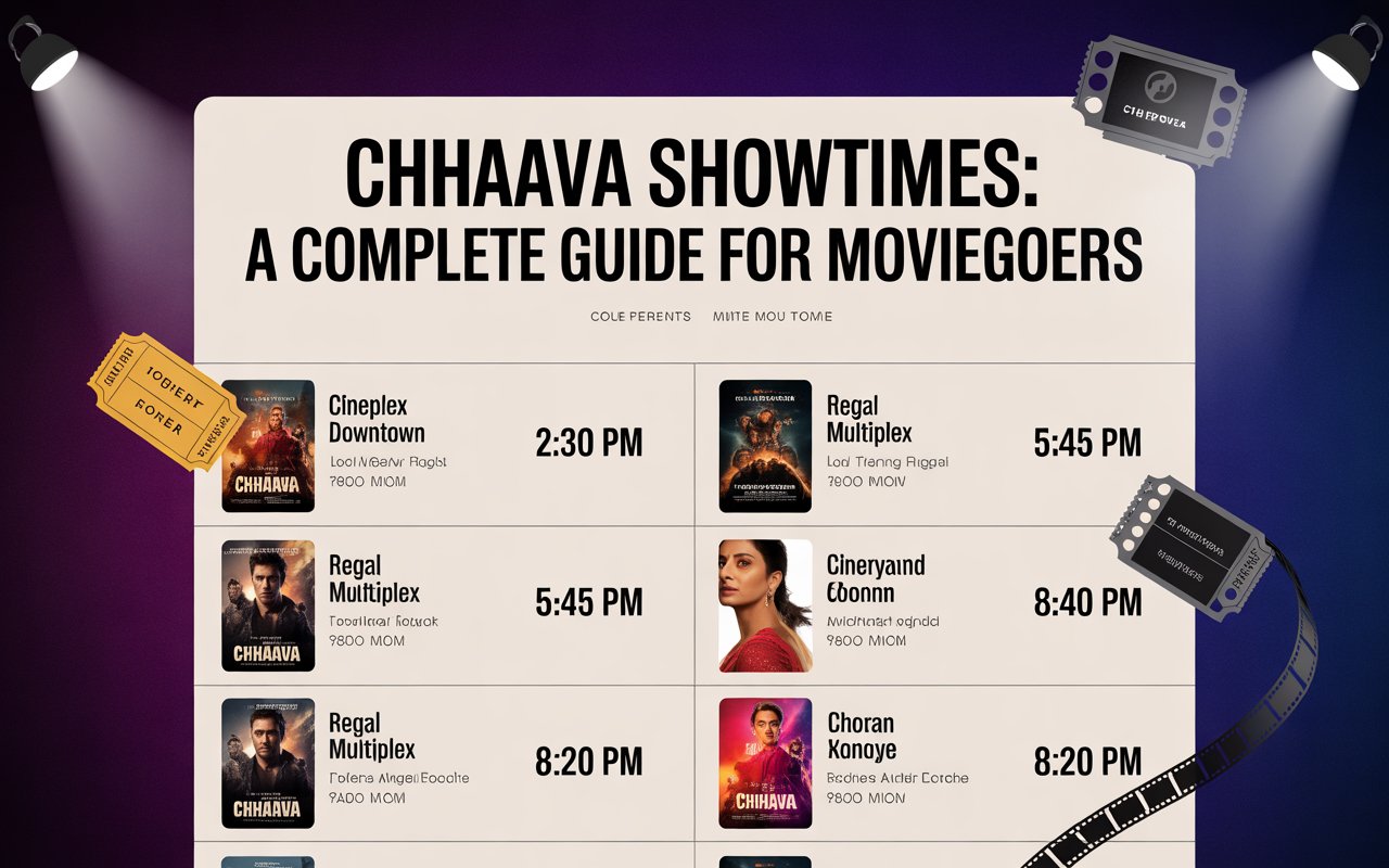 chhaava showtimes