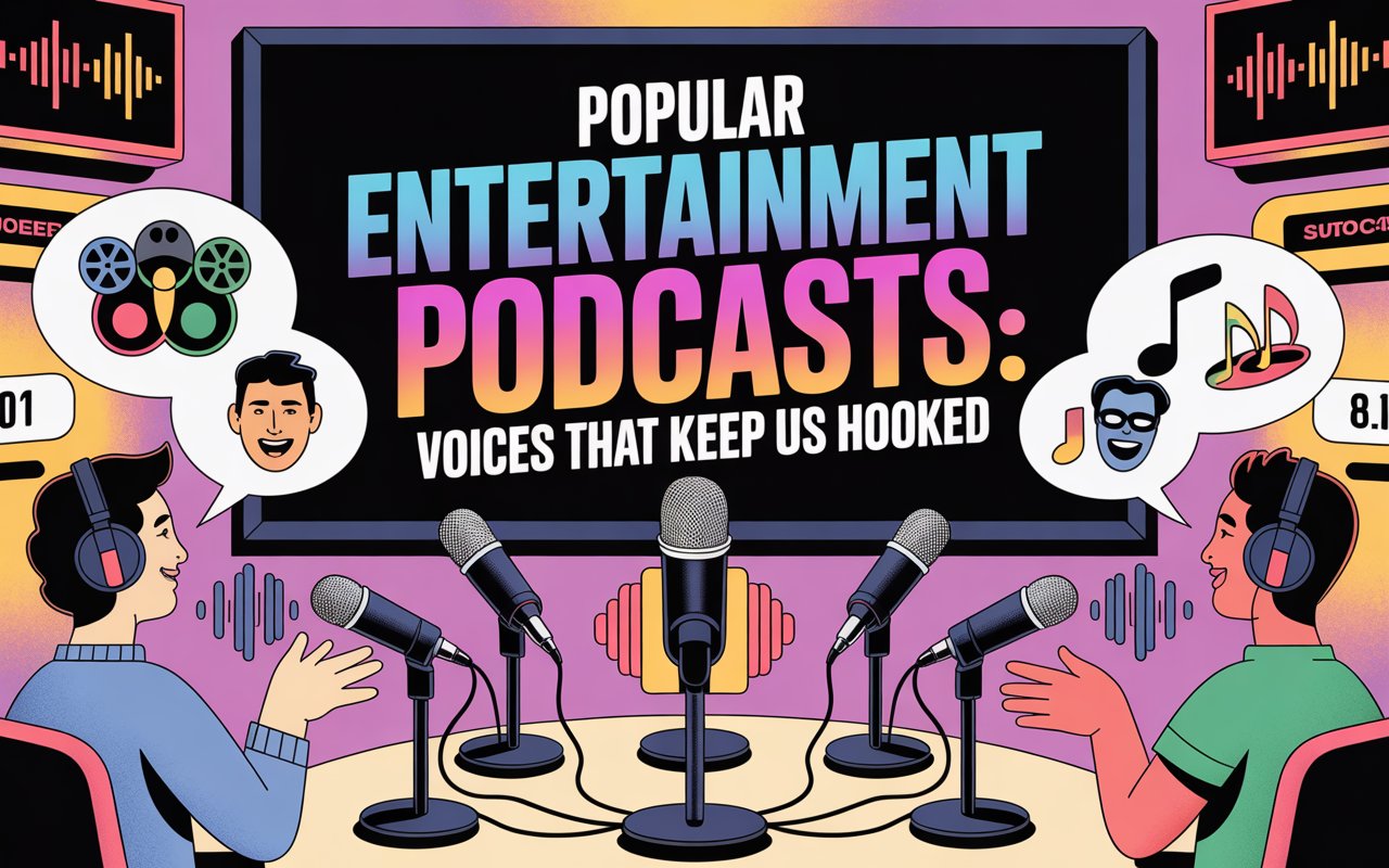 Popular Entertainment Podcasts: Voices That Keep Us Hooked