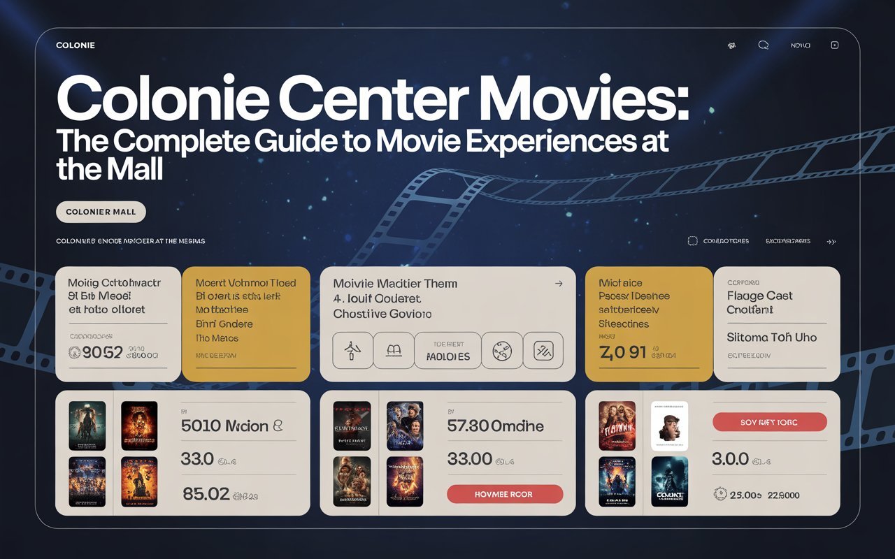 colonie center movies